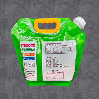 खरीदें 250ml 1L 1.5L 2.5L 5L 10L कस्टम स्टैंड अप स्पॉट पॉच बैग फोल्डेबल आउटडोर स्टोरेज ड्रिंक बैग online manufacture