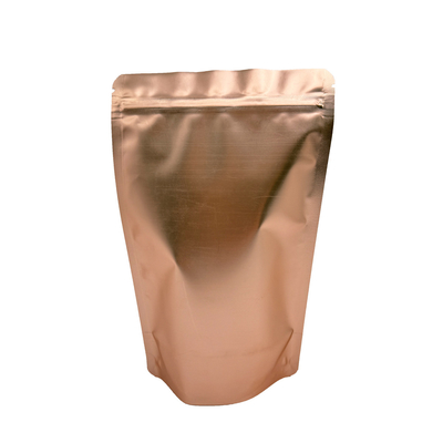 खरीदें खाद्य पैकेजिंग मैट गुलाबी सोने कस्टम खड़े बैग Ziplock doypack के साथ बैग online manufacture