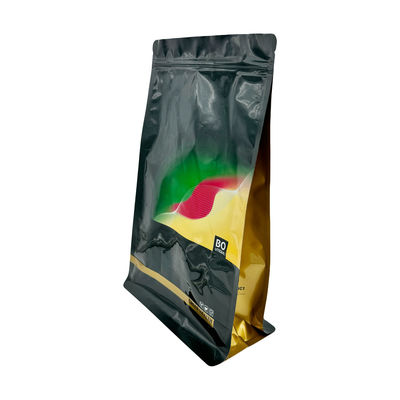 2.5kg कस्टम चमकदार स्वर्ण भारी शुल्क मजबूत एल्यूमीनियम पन्नी धातु पुनः बंद करने योग्य वर्ग तल सूखी कुत्ते खाद्य पैकेजिंग बैग