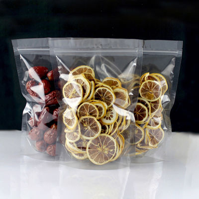 5सूखे फल, चाय, बीन्स, मिर्च, मसाले, स्नैक फूड पैकेजिंग के लिए.5 x 7.9 इंच पारदर्शी स्पष्ट स्टैंड अप पॉचेस बैग